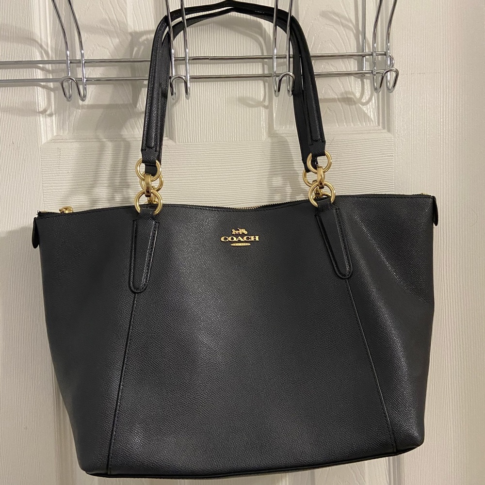 Navy Coach tote